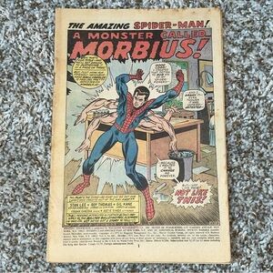 VINTAGE 1971 MARVEL The Amazing Spider-Man Key 1st Morbius Appearance Comic #101